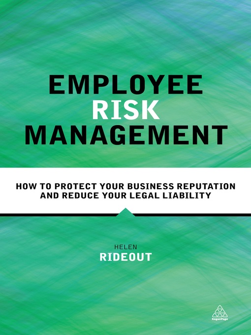 Title details for Employee Risk Management by Helen Rideout - Available